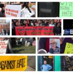 asian hate crimes image collage