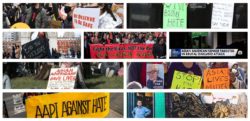 asian hate crimes image collage