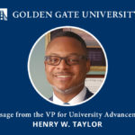Vice President for University Advancement Henry Taylor