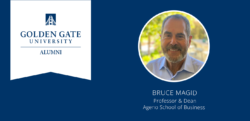 Dean of Business School Bruce Magid