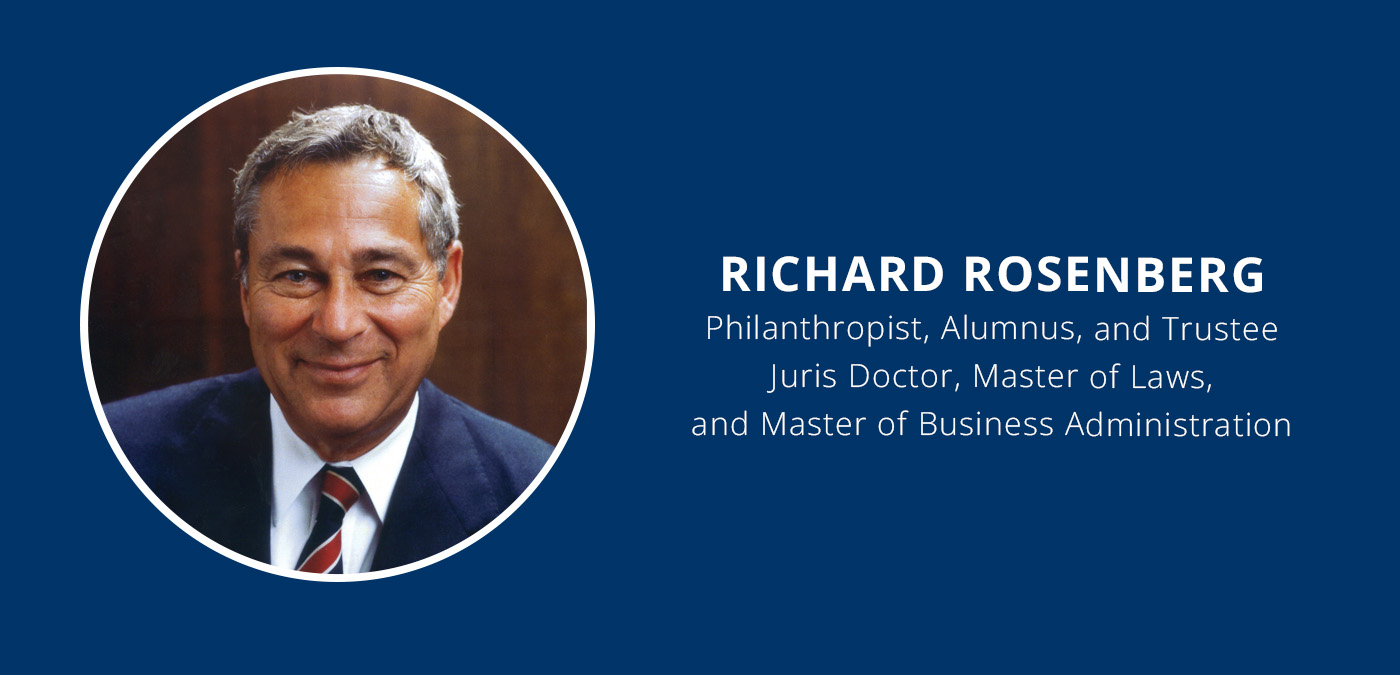 Alumnus Richard Rosenberg